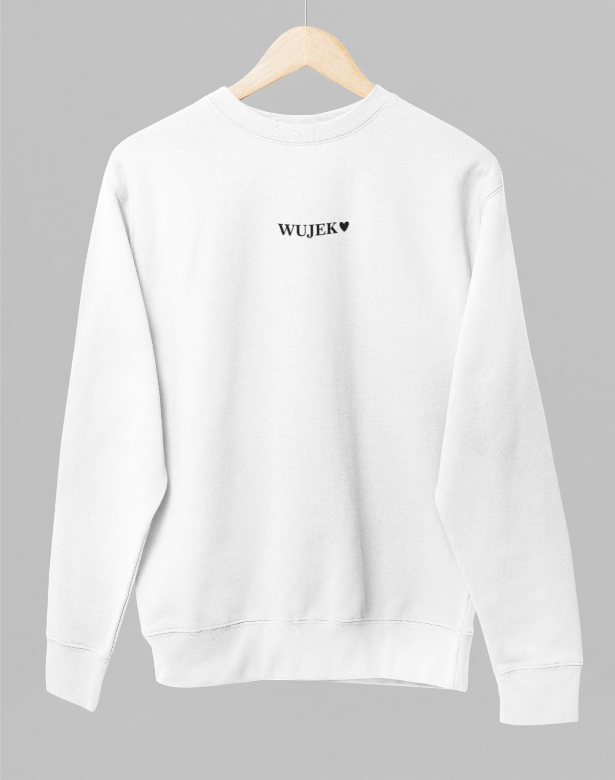 Bluza UNISEX biała "Wujek z serduszkiem"