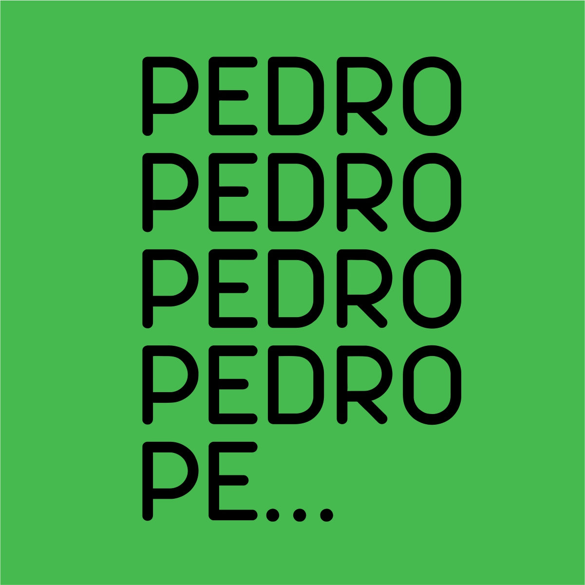 Limonkowa koszulka Pedro Pedro Pedro