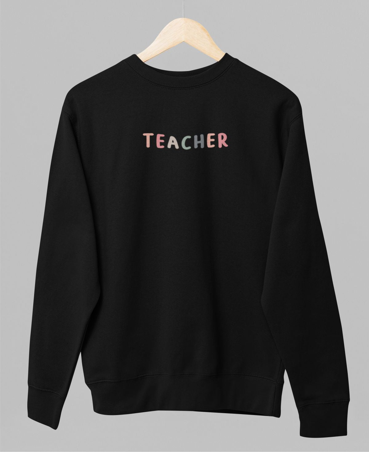 Czarna UNISEX bluza "Teacher"