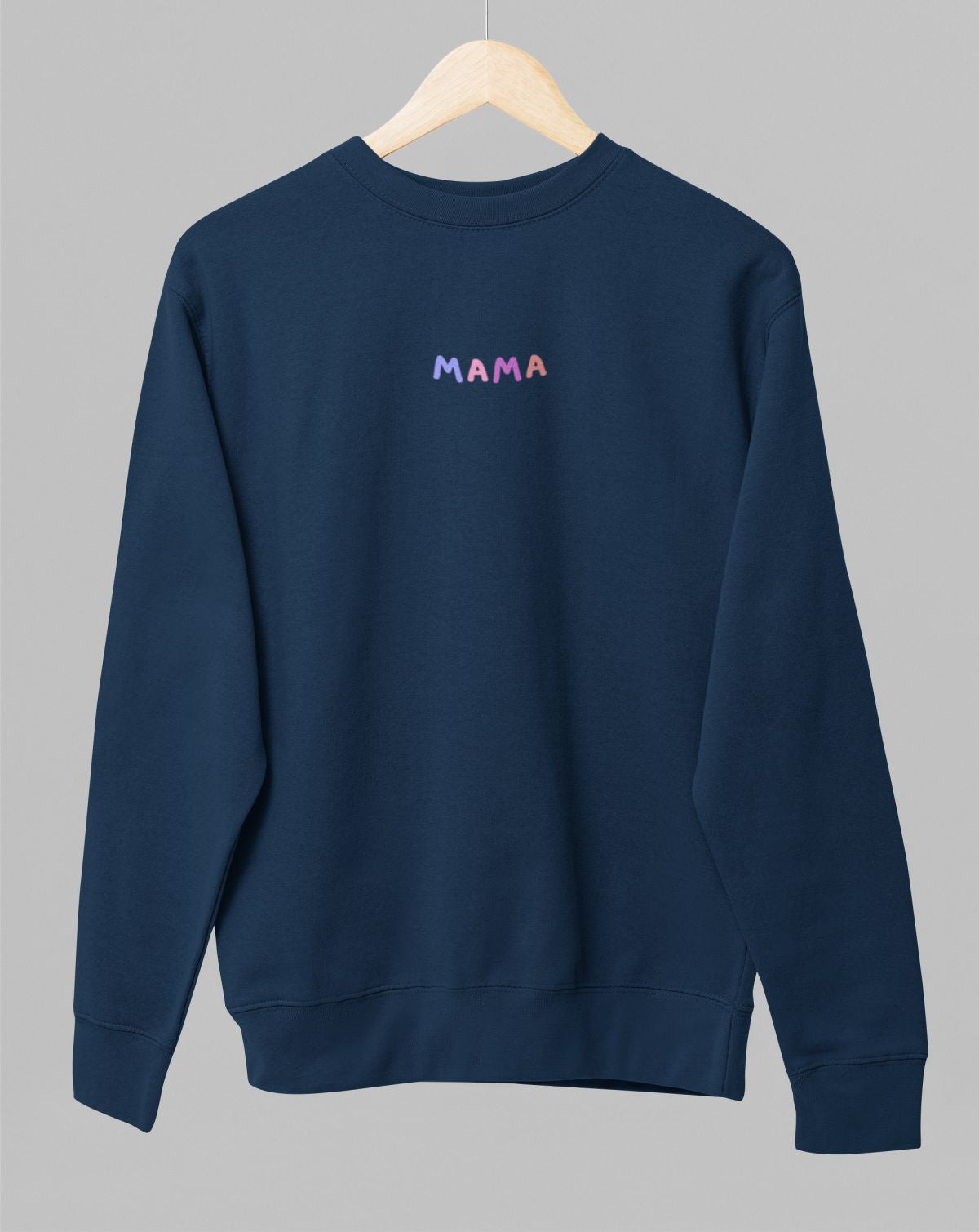 Bluza UNISEX niebieska "Kolorowa mama"