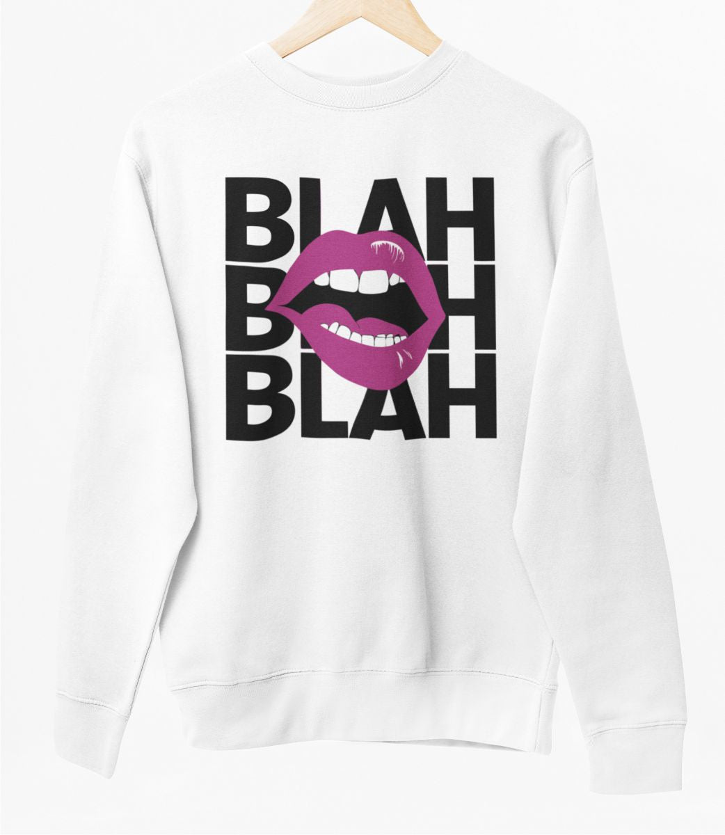 Bluza UNISEX biała  "Blah"