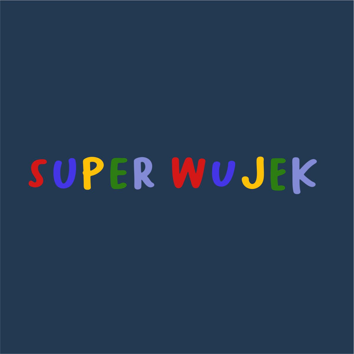 Bluza UNISEX niebieska "Super Wujek"