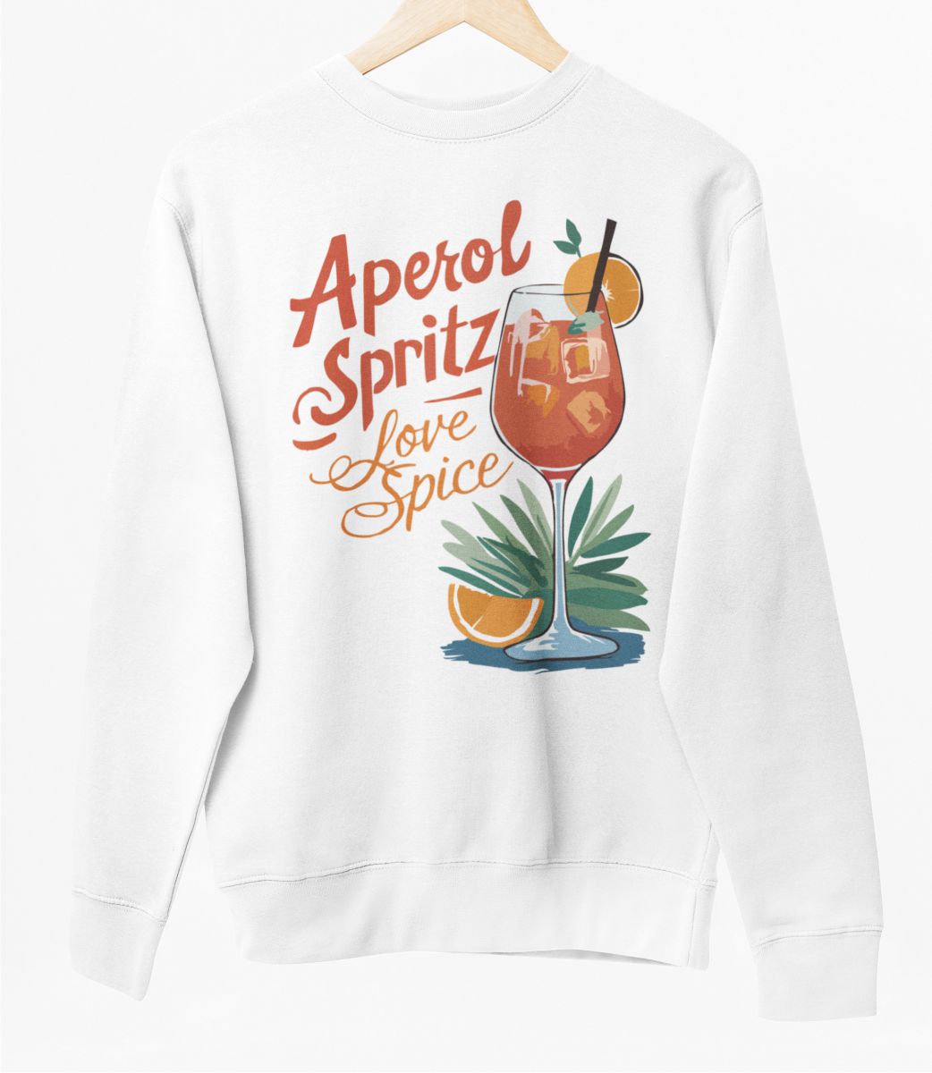 Bluza UNISEX biała  "Aperol"