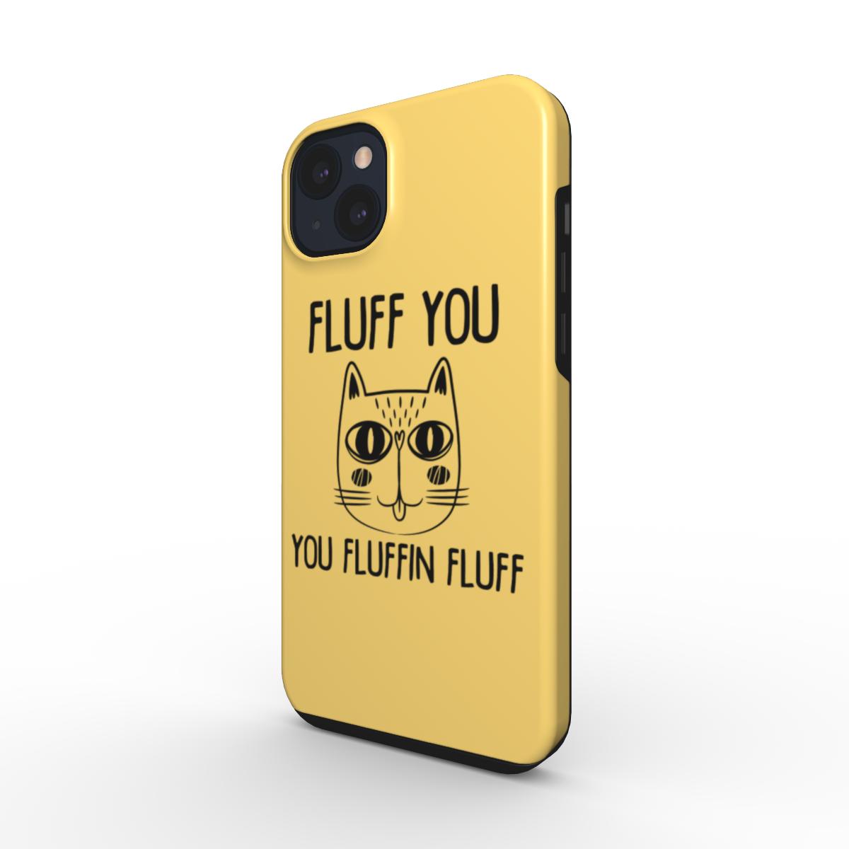 Etui do telefonu z nadrukiem. Fluff you