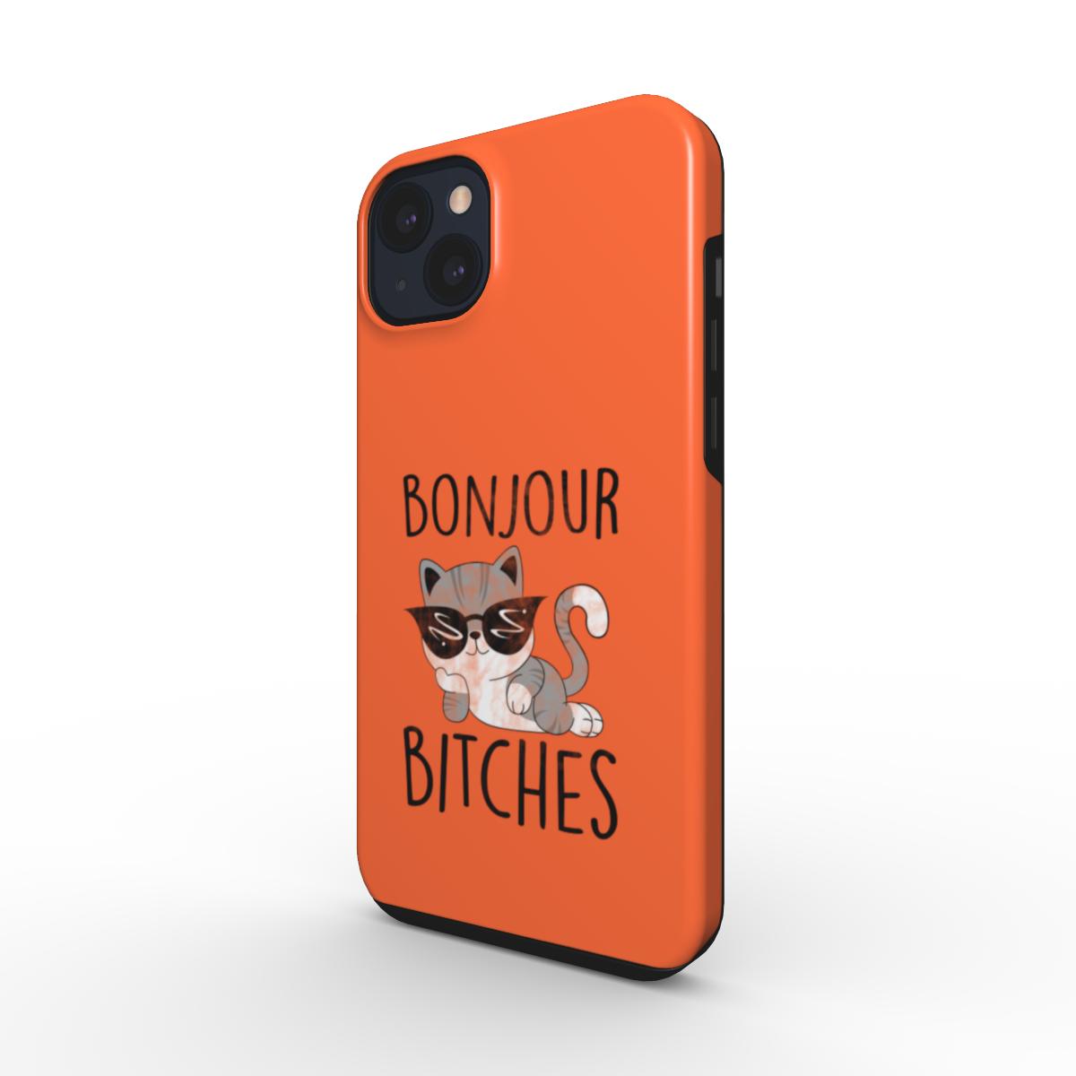 Etui Do Telefonu Z Nadrukiem. Bonjour Bitches