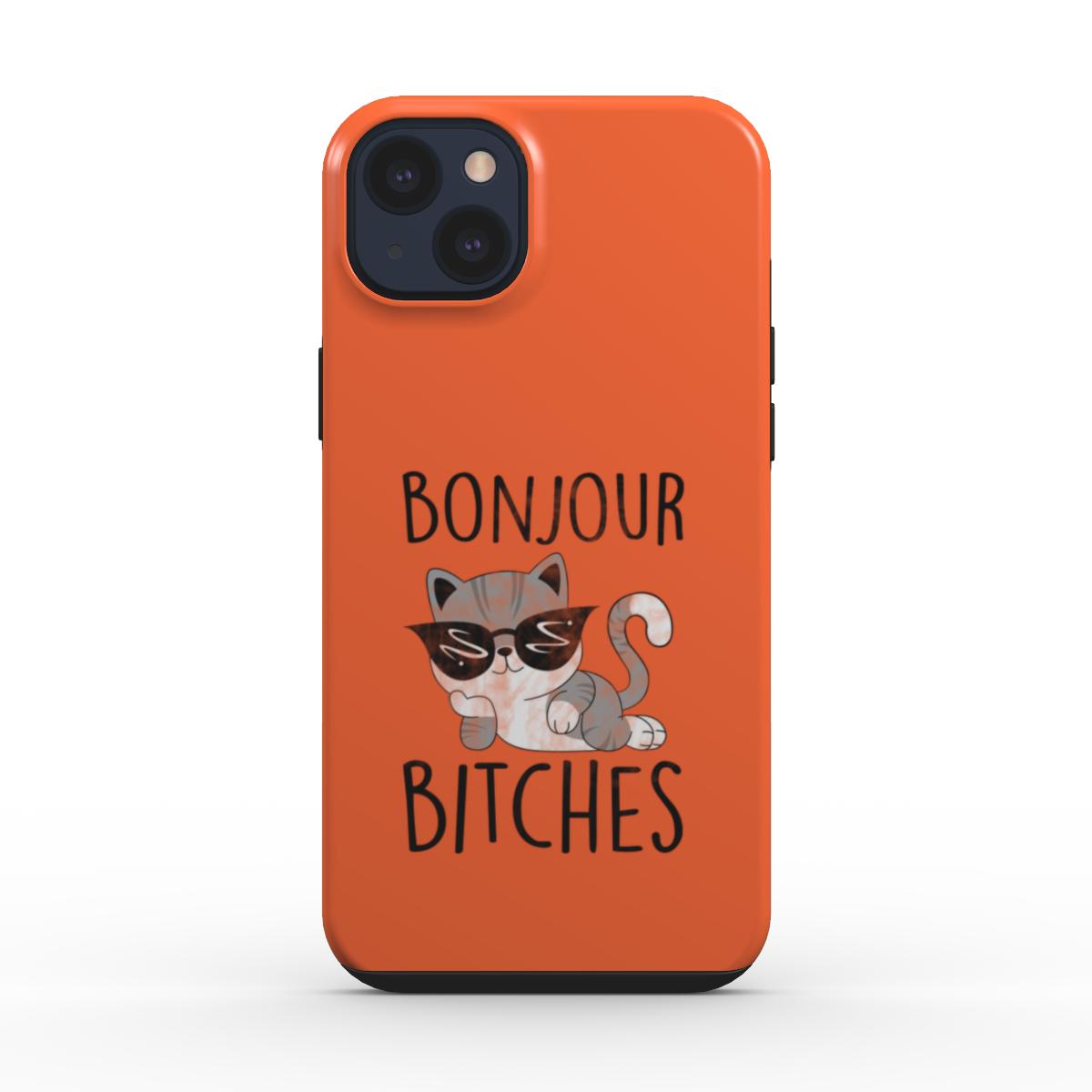 Etui Do Telefonu Z Nadrukiem. Bonjour Bitches