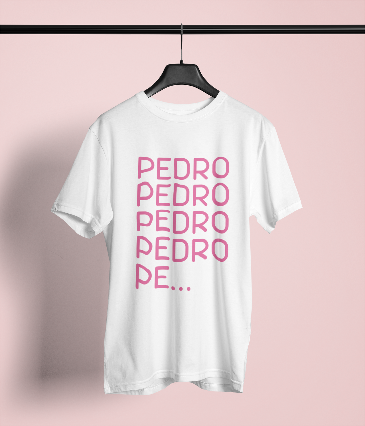 Biała koszulka "PEDRO PEDRO PEDRO"