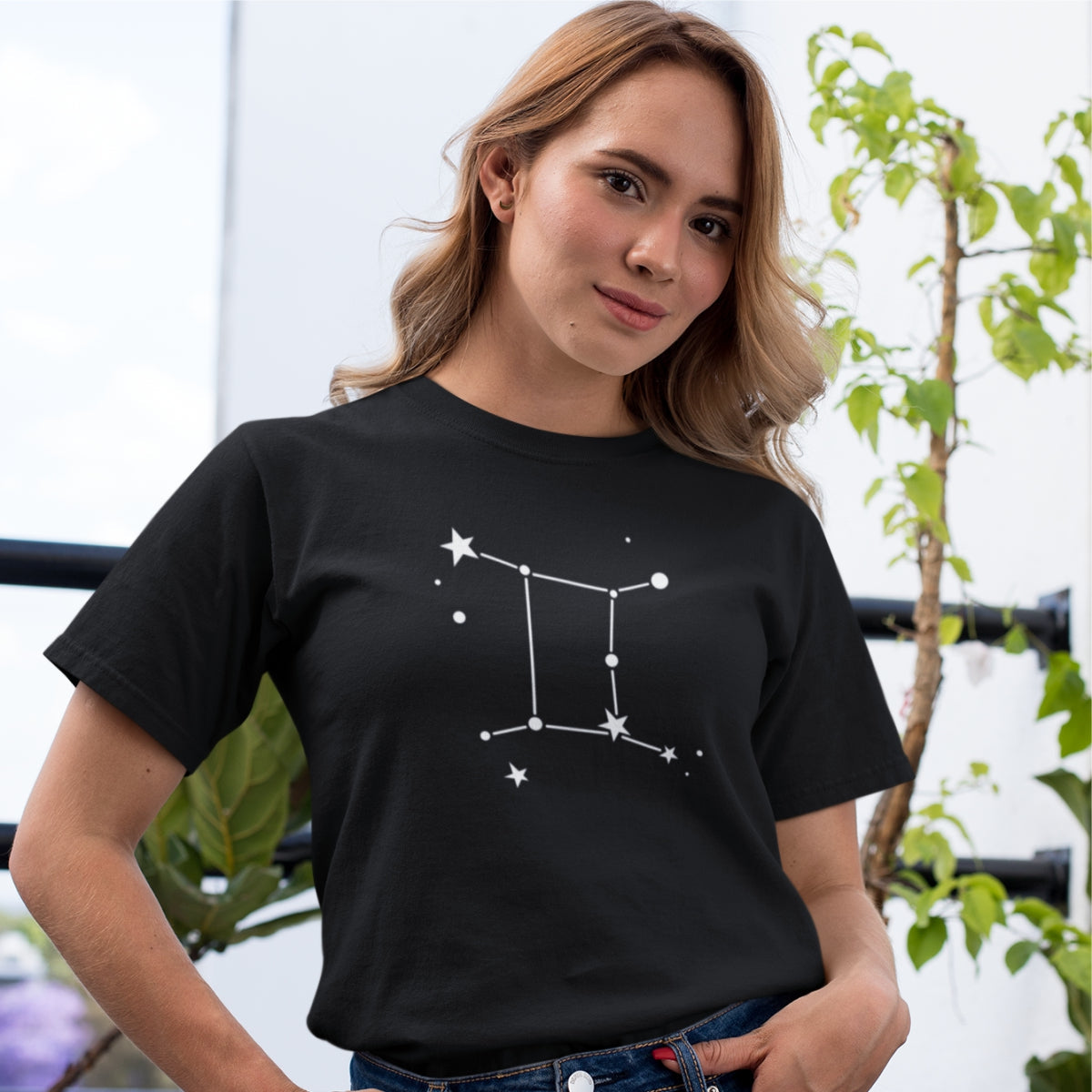 Czarna T-shirt Zodiac