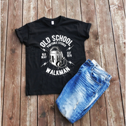 Czarna T-shirt "Old School"